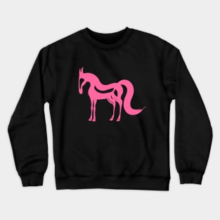 The Essence of a Horse (Mint and Hot Pink) Crewneck Sweatshirt